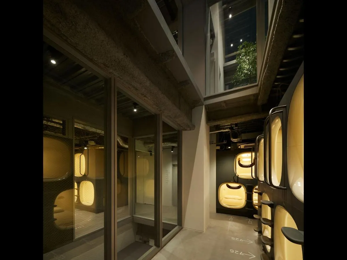 Capsule hotel 9H Nine Hours Hamamatsucho Sleep Lab Tokyo